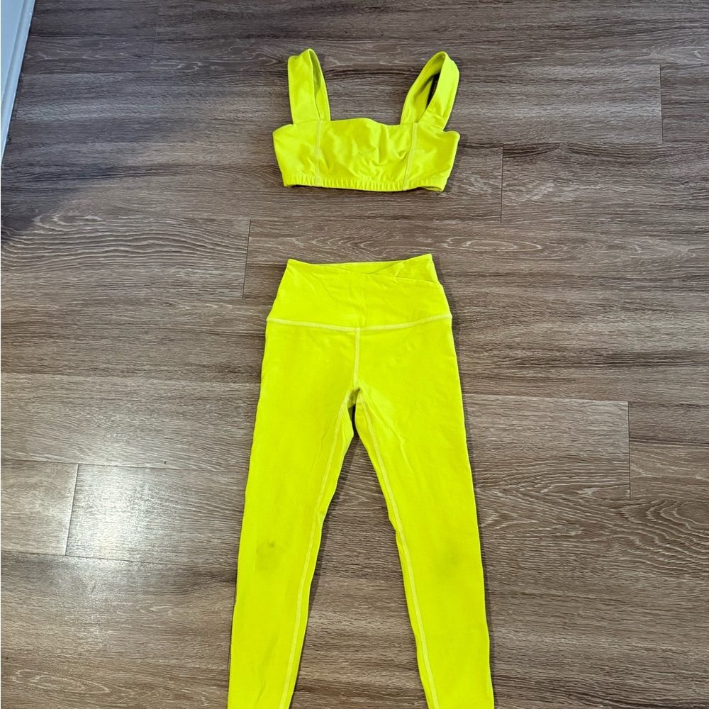 Beyond Yoga Neon Yellow Activewear